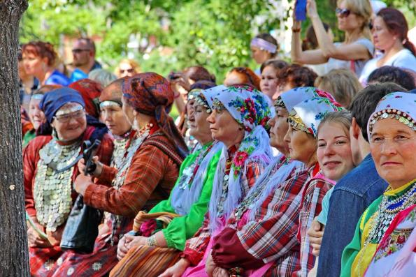 Удмуртский национальный праздник «Гербер» 